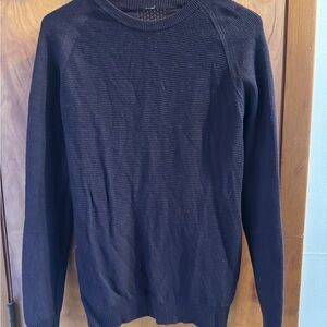 lululemon athletica Black Crewneck Sweater